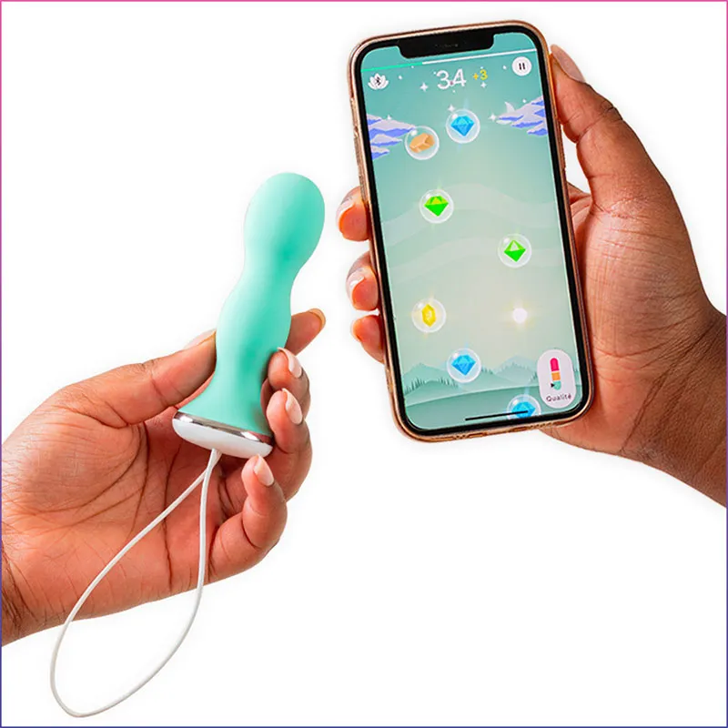 Sonde de renforcement Périnéale Perifit Care - Vert d'eau-1