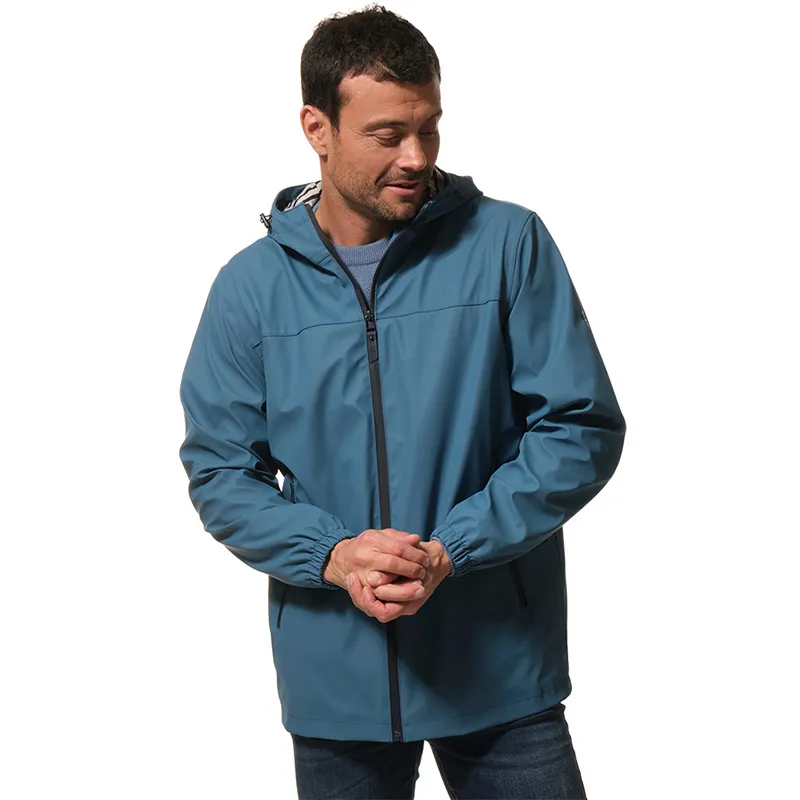 Ciré Zippé à capuche Doublé polaire Homme - Océan-2