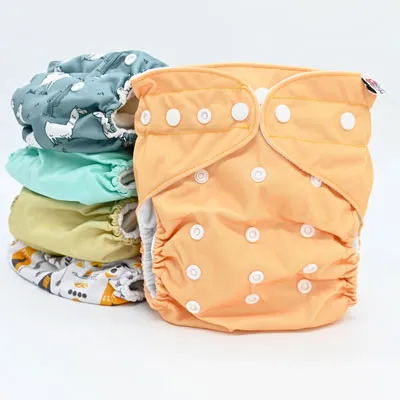 5 Couches lavables effet au sec - 0-4a-0