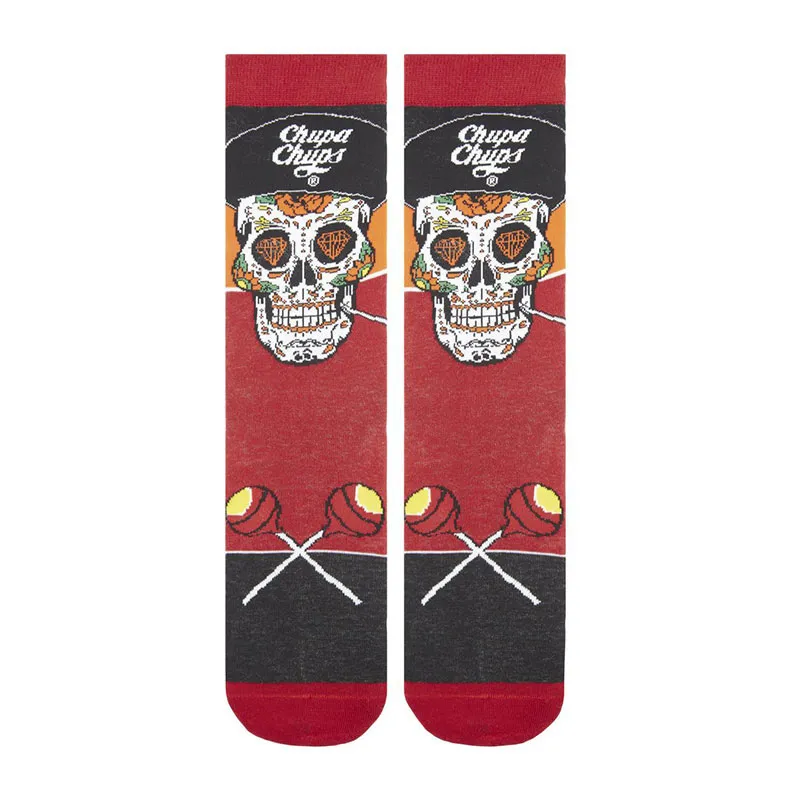 8 paires de Chaussettes Homme Chupa-Chups - Noir/Bleu/Rouge/Jaune-10