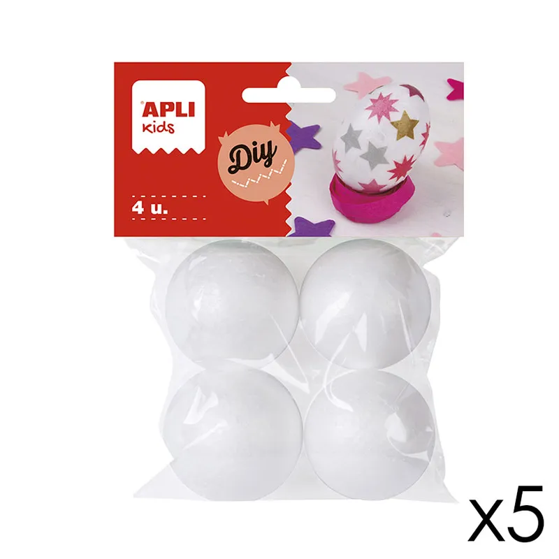 20 Boules polystyrène Ø45mm - 36m+-0
