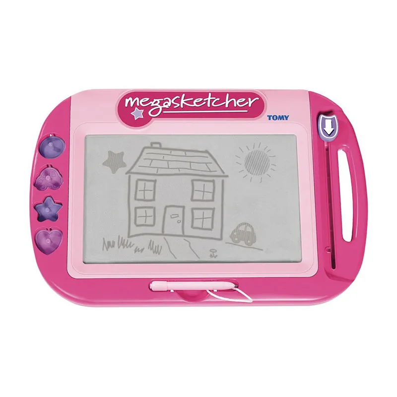 Ardoise magique Rose Facile à effacer Megasketcher - 36m+-0