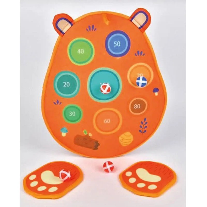 Jeu de lancer 2en1 Ours - 36m+-1