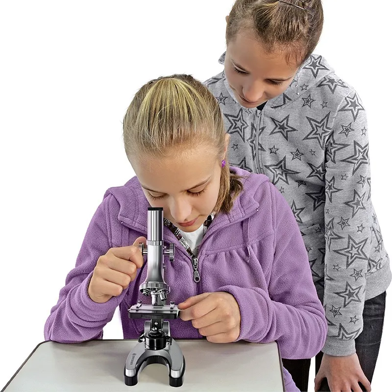 Microscope Junior 300x-1200x Gris - 8+-2