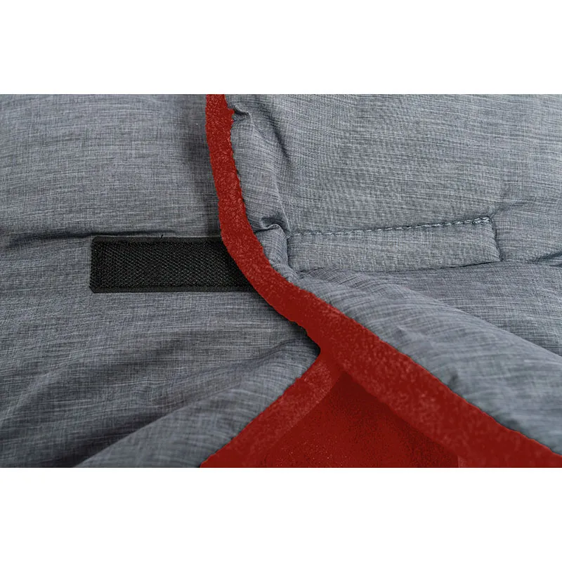 Chancelière Hiver Gris Foncé/Rouge - 0-12 mois-4