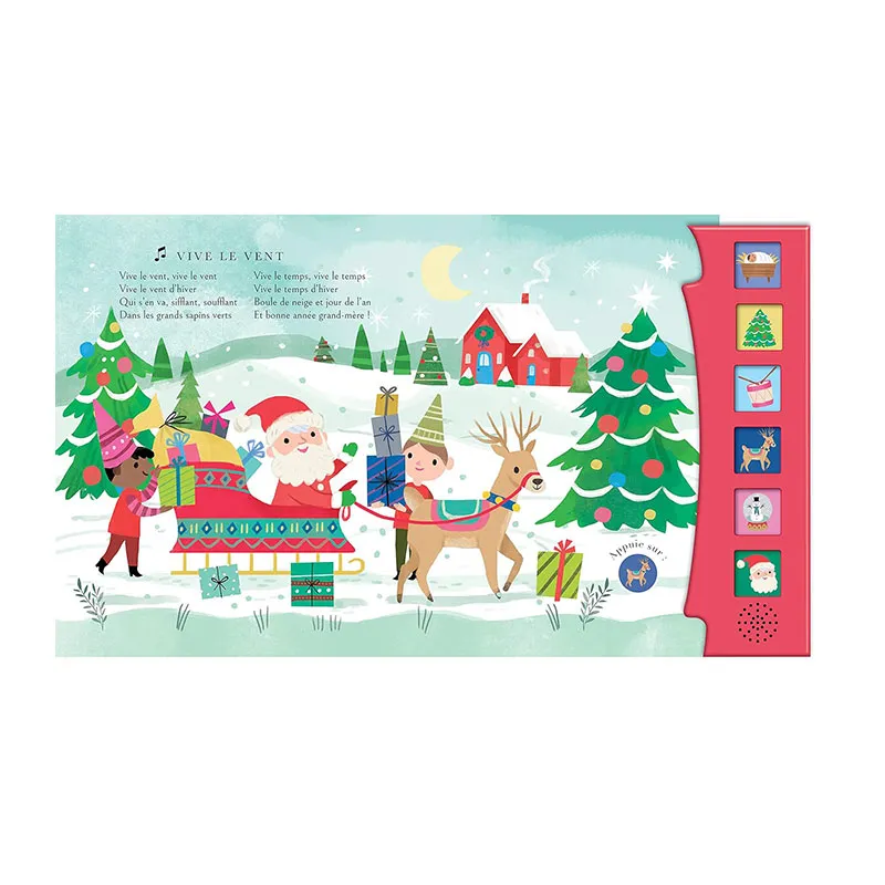 Livre sonore Mes jolies musiques de Noël - 36m+-2