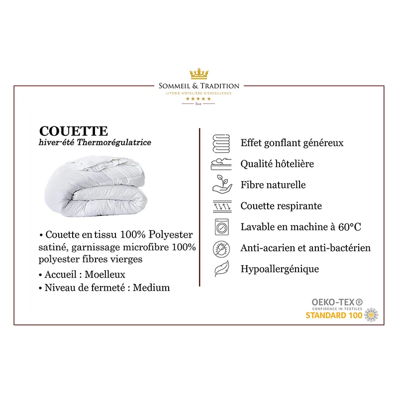 Matelas Balthazar + sommier + 2 oreillers + 1 couette-7