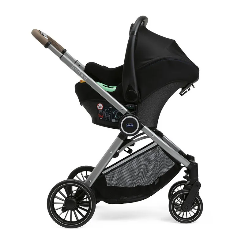 Trio Poussette Best Friend Pro Comfort Magnet Gris - 0m+-6