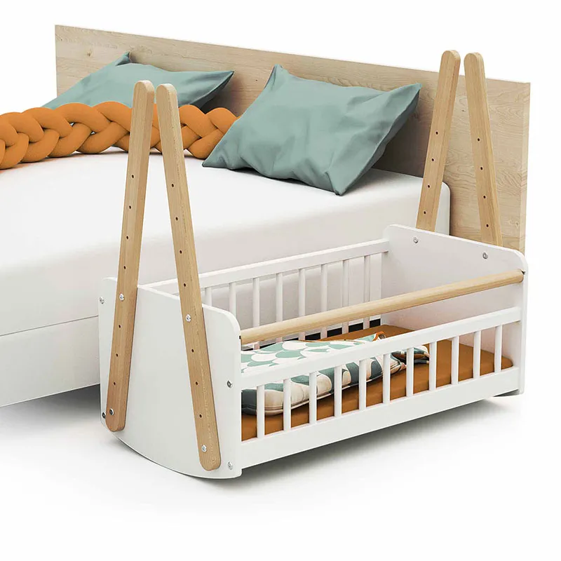 Berceau Cododo Pirate Blanc - 87x50x74cm-2