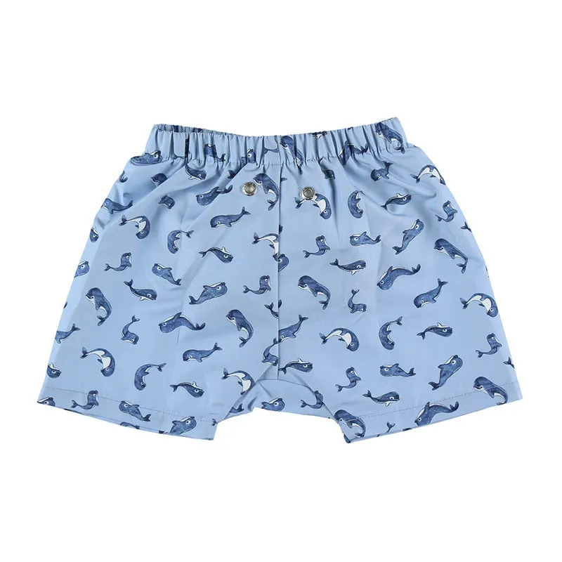 Short de bain Dauphin - Bleu-1
