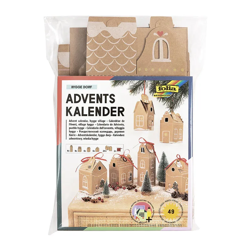 Calendrier de l'avent Maison pain d'épices - 49pcs-0