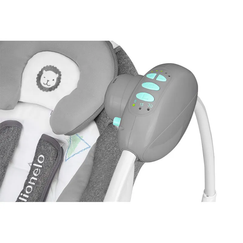 Balancelle musicale Ruben Gris Stone/Bleu - 0m+-8