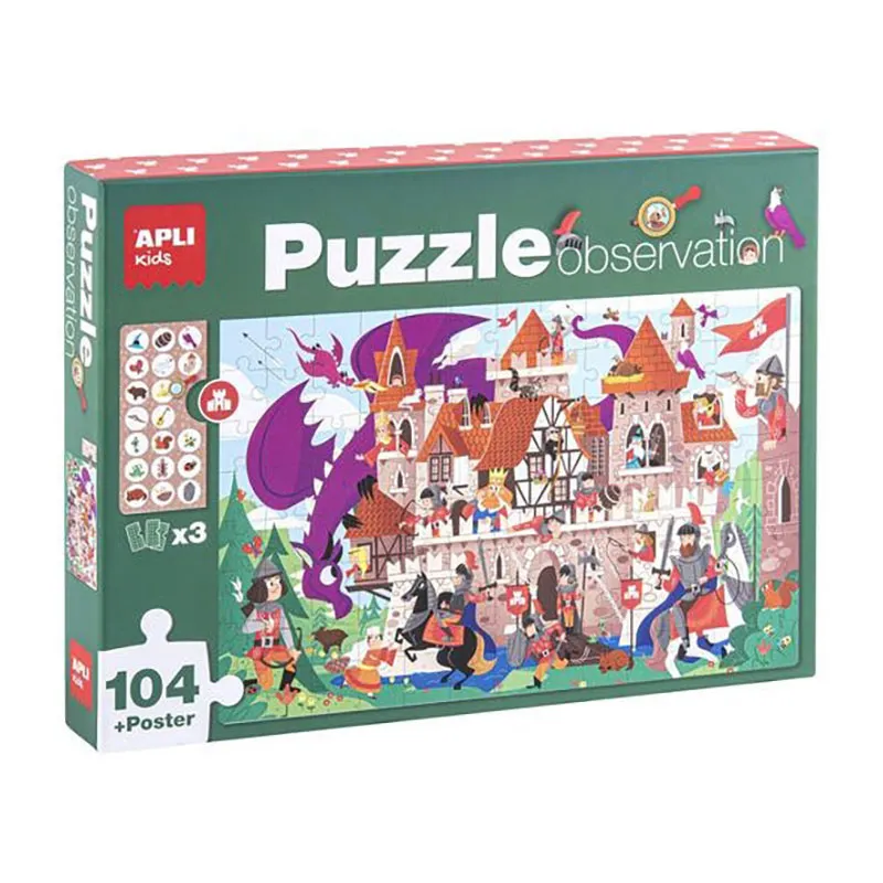 Puzzle Observation Château 104pcs - 5+-0