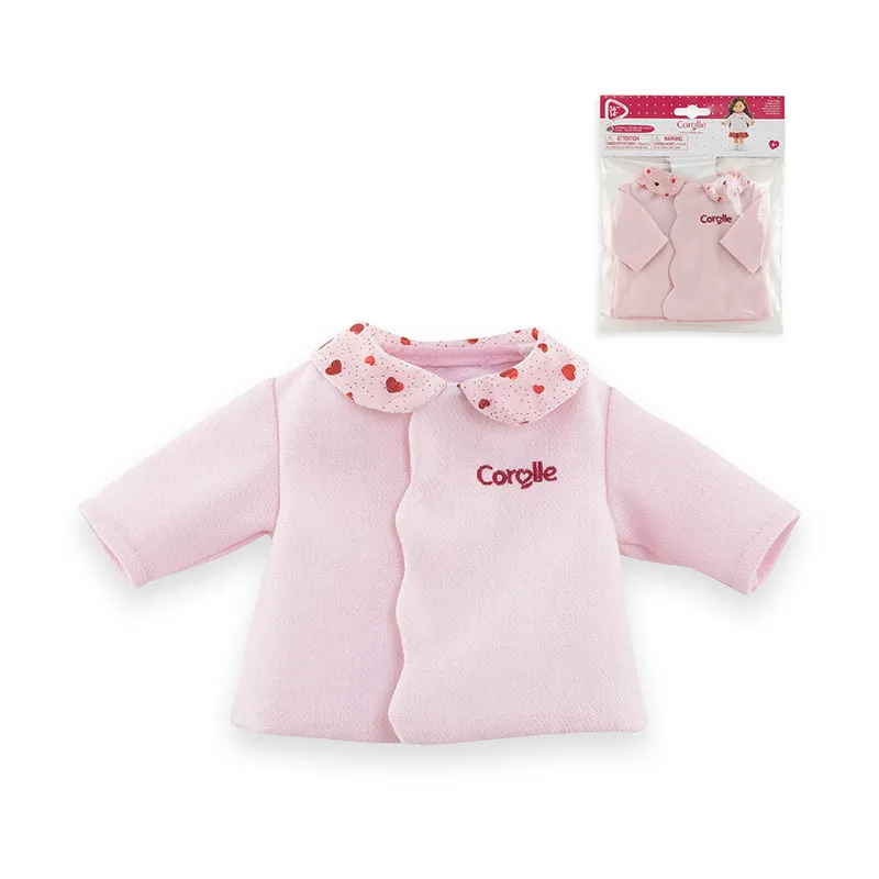 Manteau Pétales de cœurs poupée ma Corolle 36cm - 4+-3