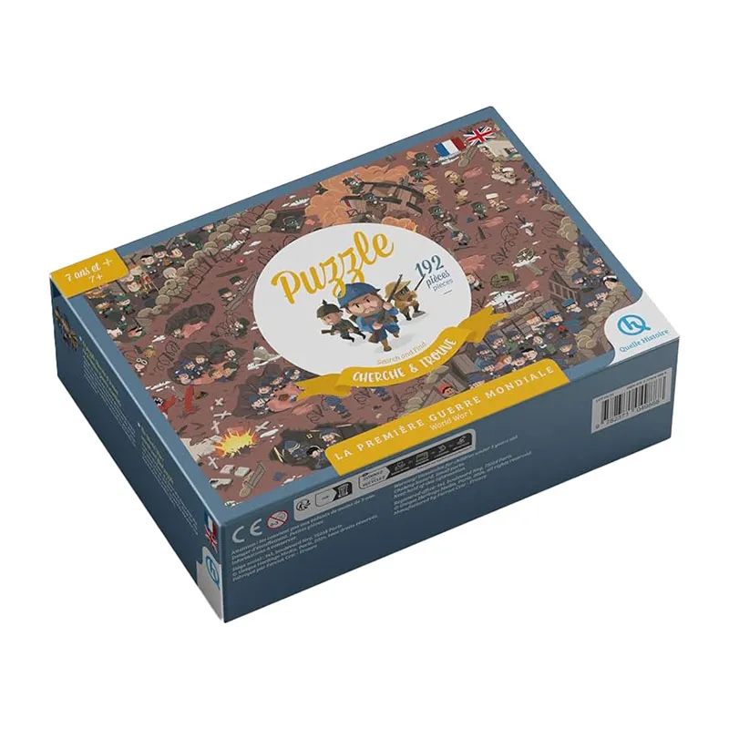 Puzzle Cherche et Trouve La Première Guerre mondiale - 7+-2