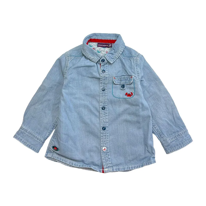 Chemise - 18 mois - SERGENT MAJOR - Bleu-0