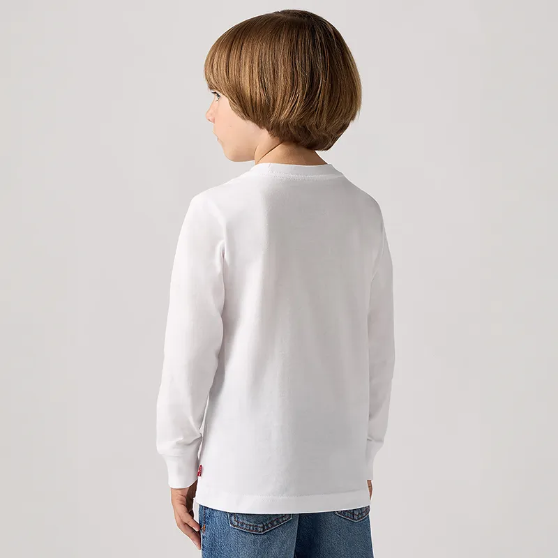 T-shirt ML Enfant Academic adventurer - Bright White-4