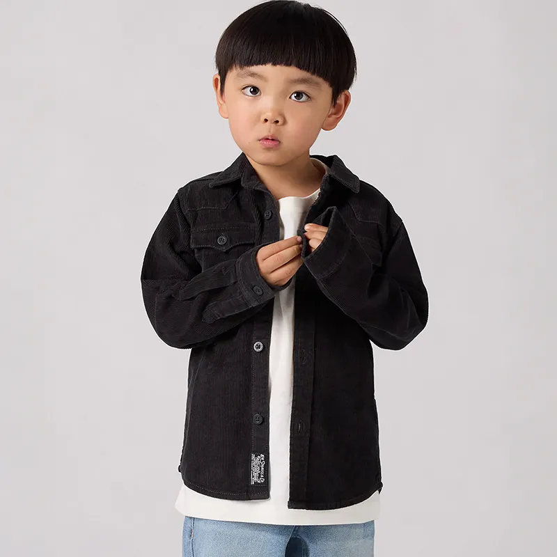 Chemise Enfant Barstow - Pirate Black-1