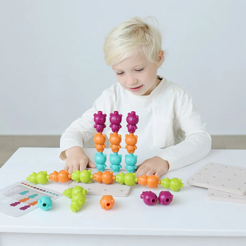 Jeu éducatif Oursons Multi. 68pcs - 36m+-7