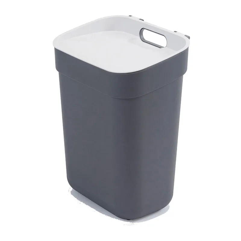 Poubelle Ready to Collect 70% recyclée Anth. - 10L-1