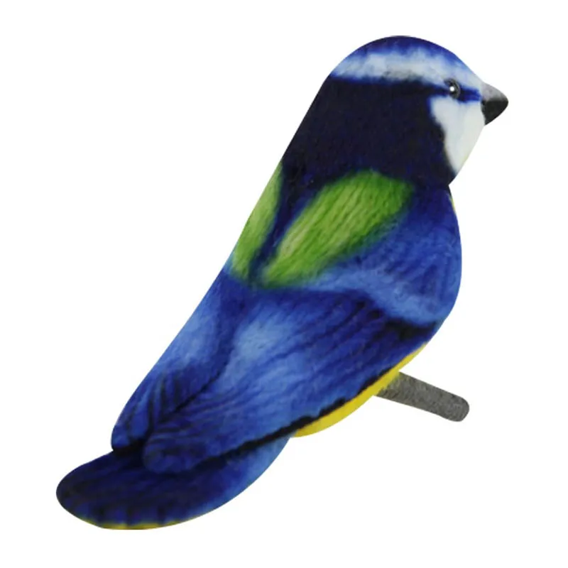 Peluche Mésange Bleue Hansa - 13cm-2