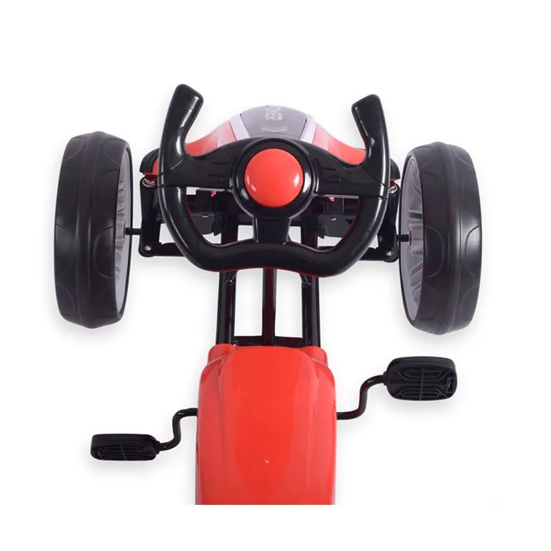 Kart à pédales Go-Kart Power Rouge - 36m+-9