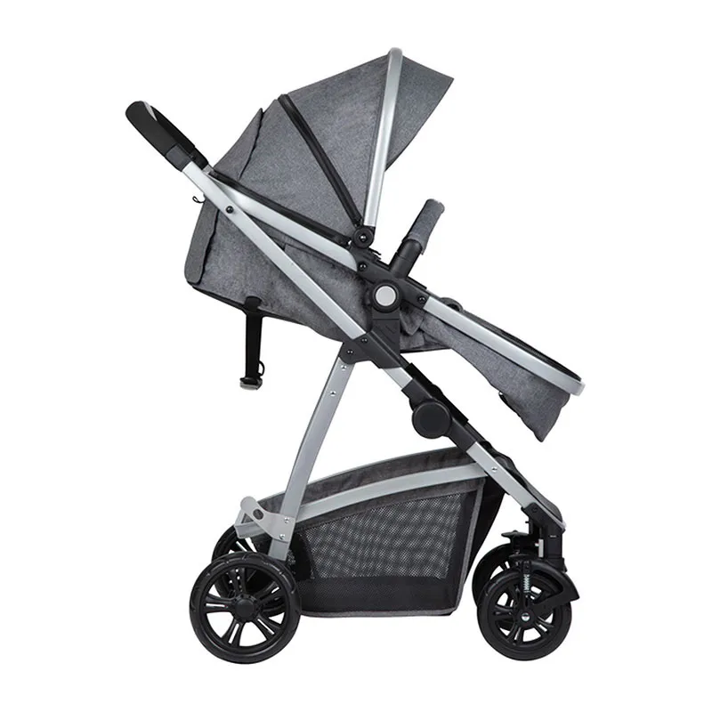 Trio Poussette Hello 2en1 + Cosi Black Chic sans base - 0m+-4
