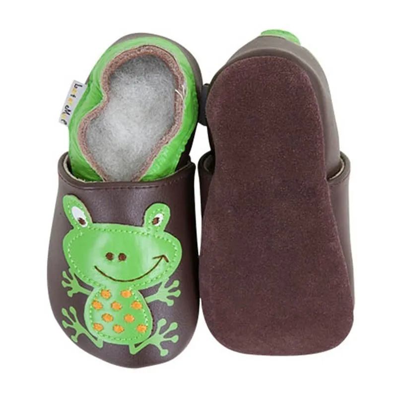 Chaussons cuir Grenouille-4