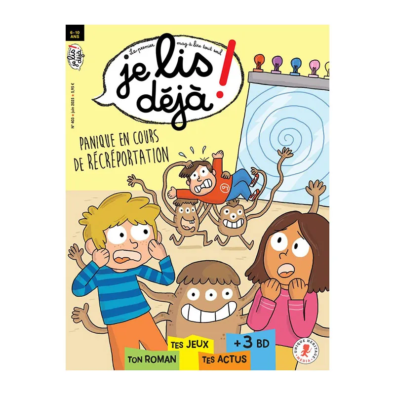 Abo.1an Je lis déjà + 4 Les Romans 16n° - 6-10+-1
