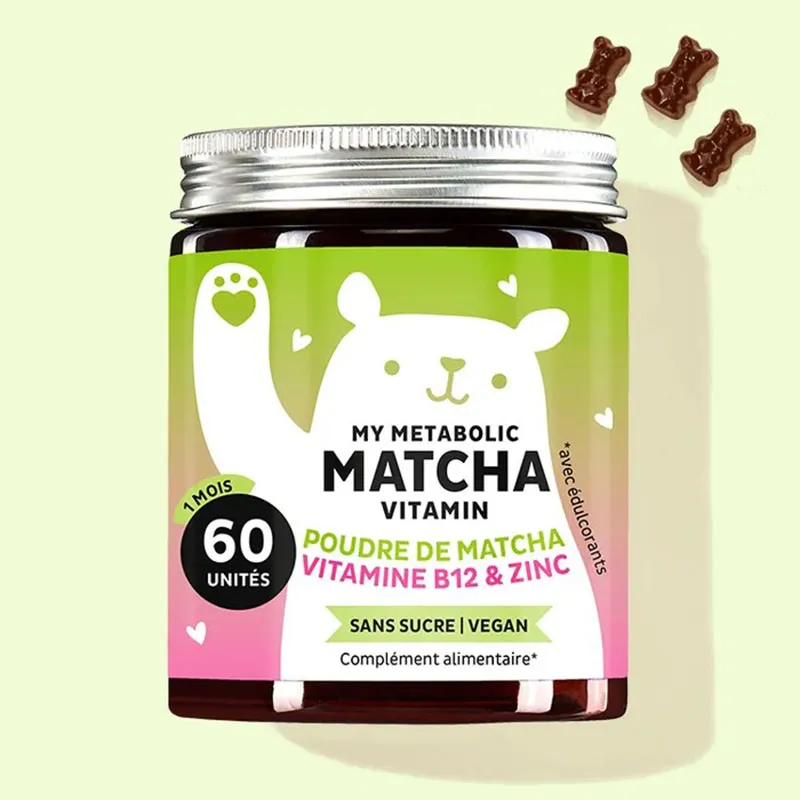 My Metabolic Matcha Vitamin Accélérateur métabolisme - 60 Gummies-0