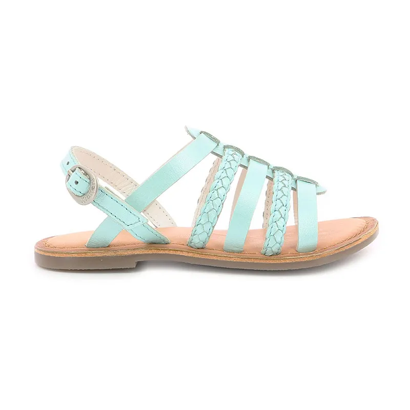 Sandales Distrez - Turquoise-1
