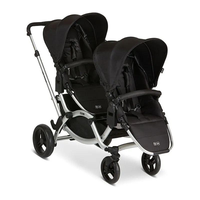 Trio Poussette Jumeaux Zoom Black - 0m+-1