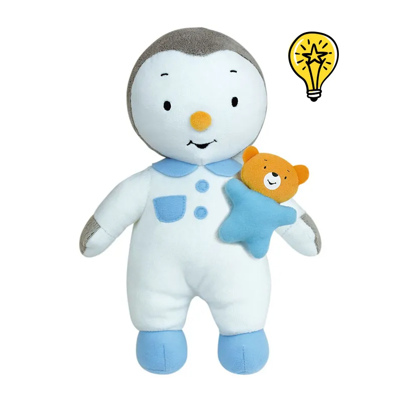 Peluche lumineuse 25cm Luminou T'Choupi - 0m+-0