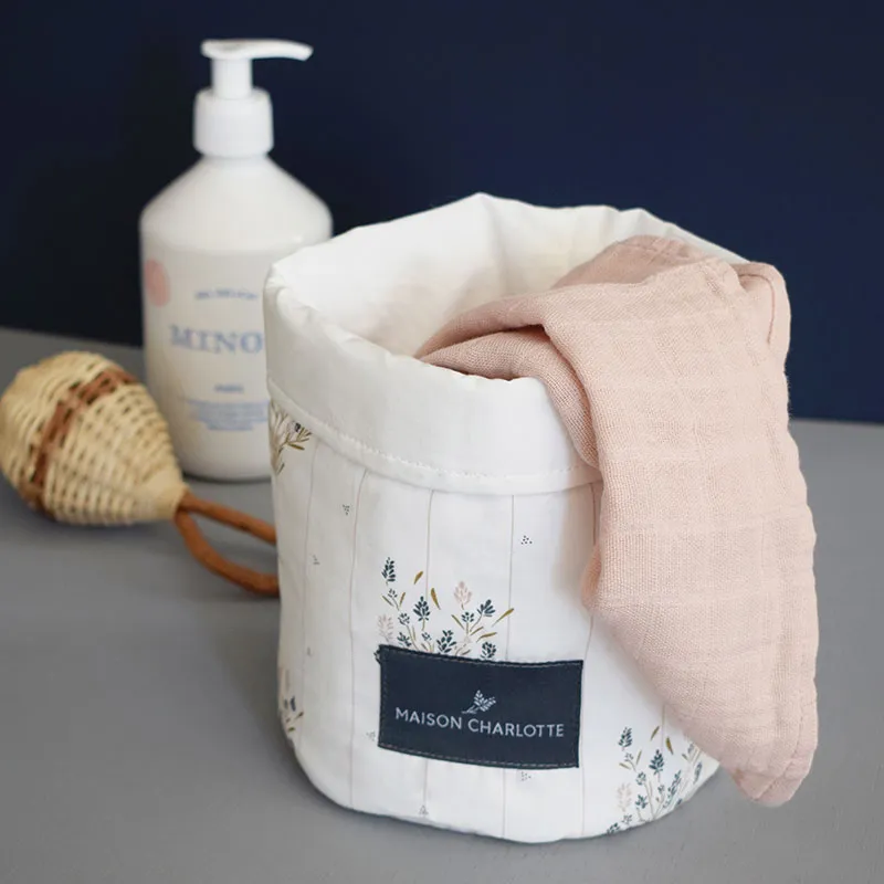 Corbeille Coton BIO Madeleine Multico. - Plusieurs dim. Dispos-4