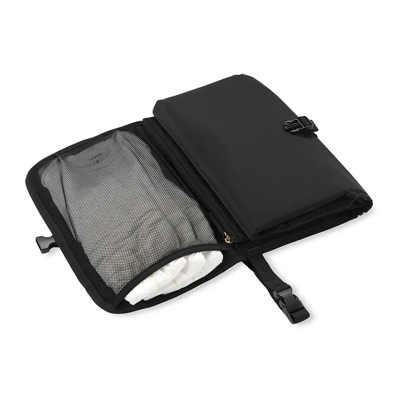 Sac à langer avec matelas Pronto Noir - 30x10x21cm-5