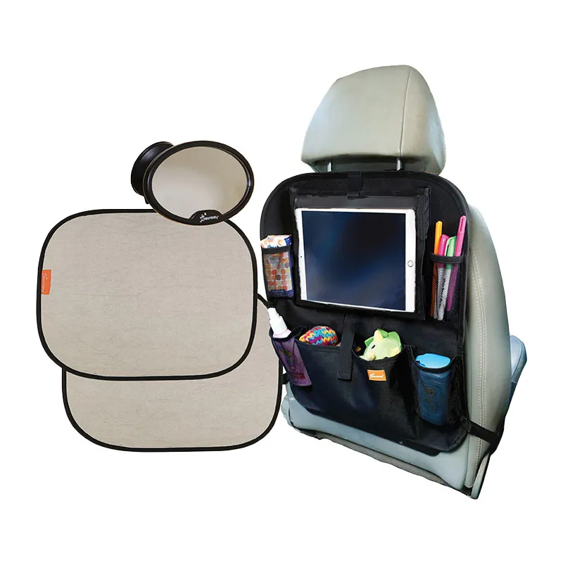 Kit Accessoires Voiture Enfant Noir 4pcs - 0m+-1