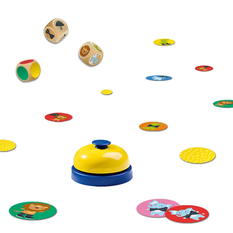Jeu de recherche avec sonnette 60pcs - 36m+-4