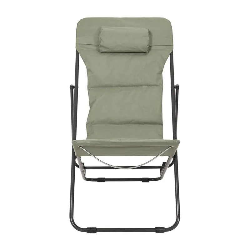 Transat pliable Corfu Vert Kaki - 82x93x56cm-3