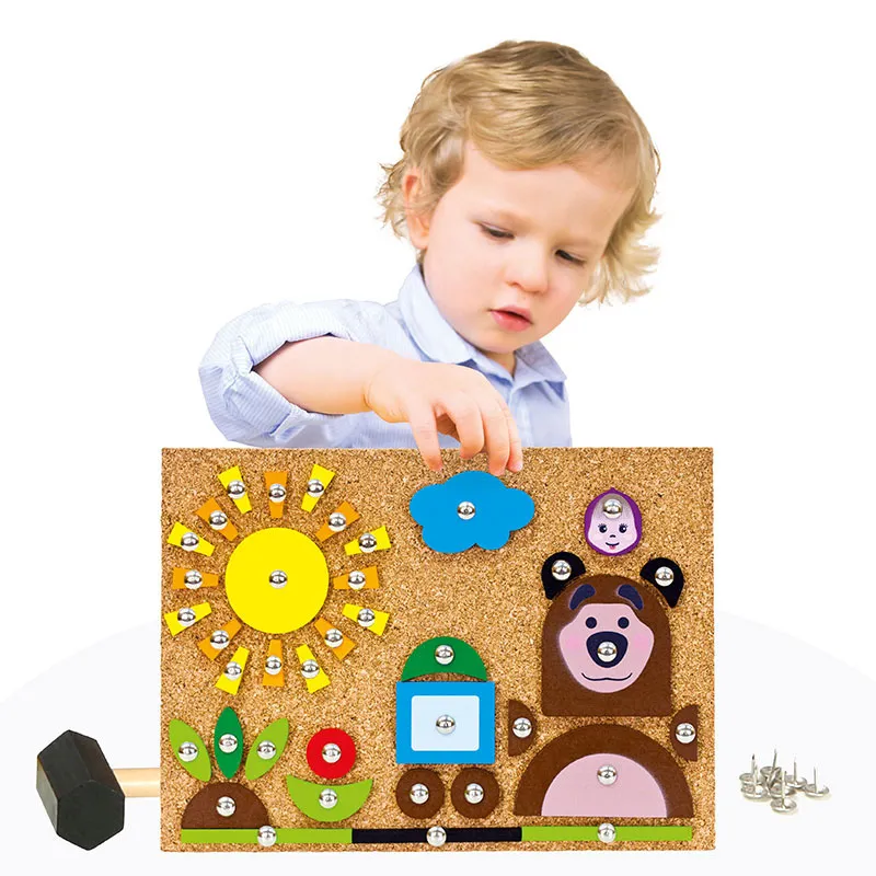 Jeu de clous Masha & Michka 206pcs - 36m+-4