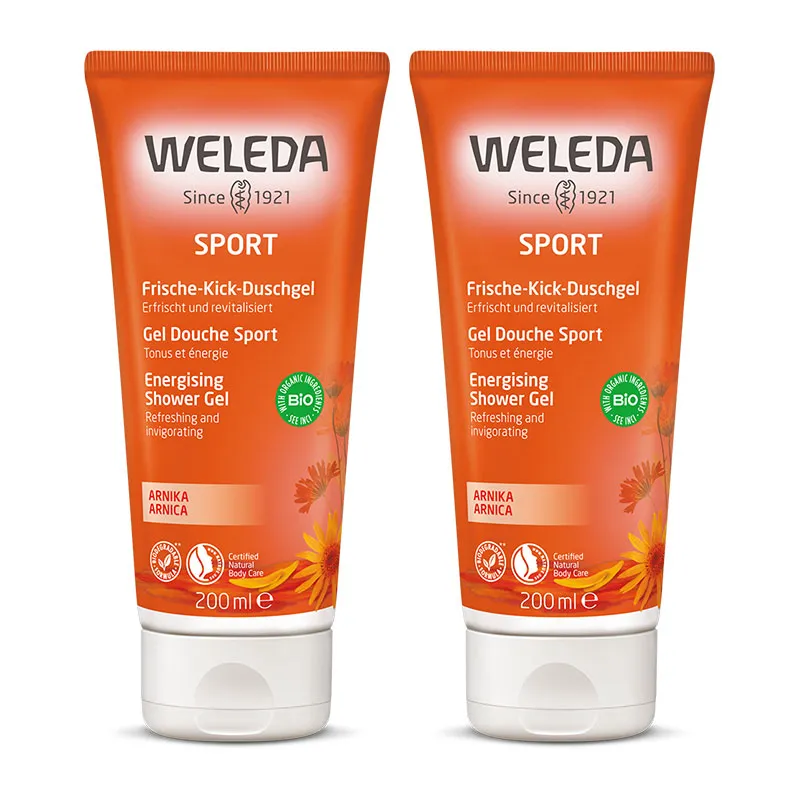 2 Gels Douche Sport à l'Arnica - 2x200 ml-0