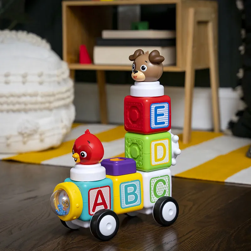 Cubes magnétiques Connect & Create 24pcs - 6m+-0