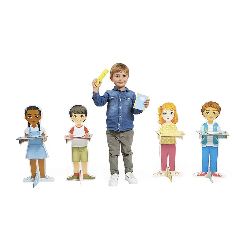 Jeu d'imitation Un jour à l'école - 36m+-0