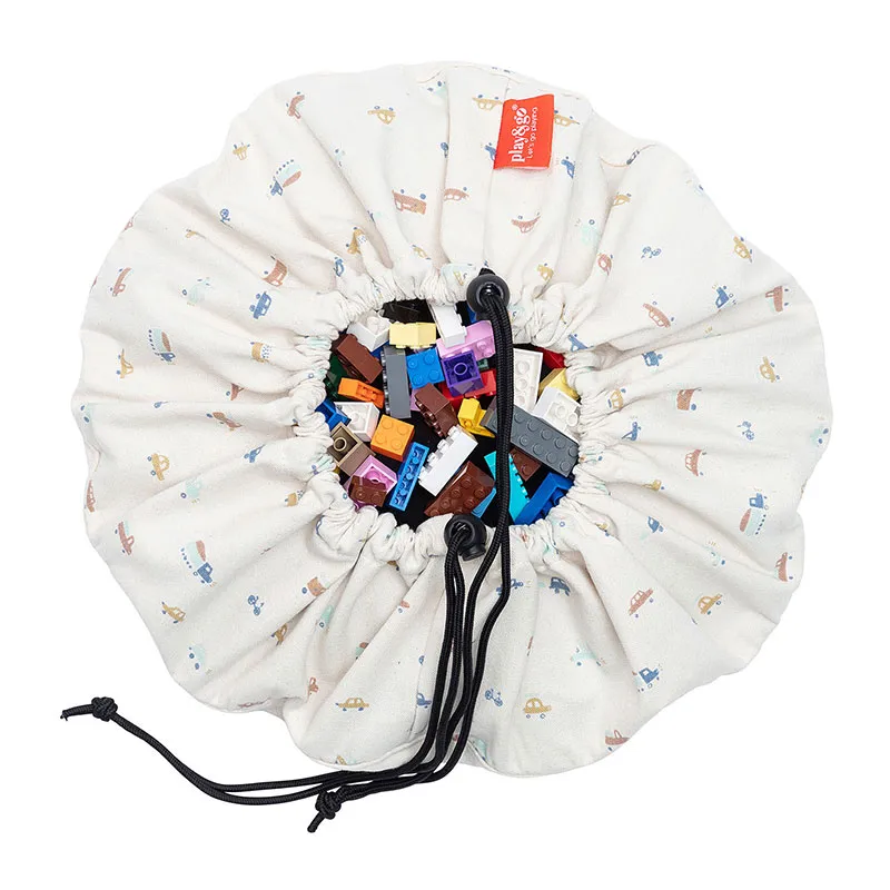 Mini Sac à jouets Voitures - ø40cm-1