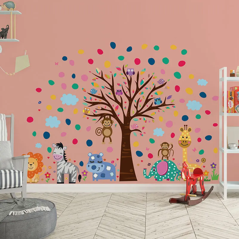 Stickers - Zoo heureux et petits pois-6