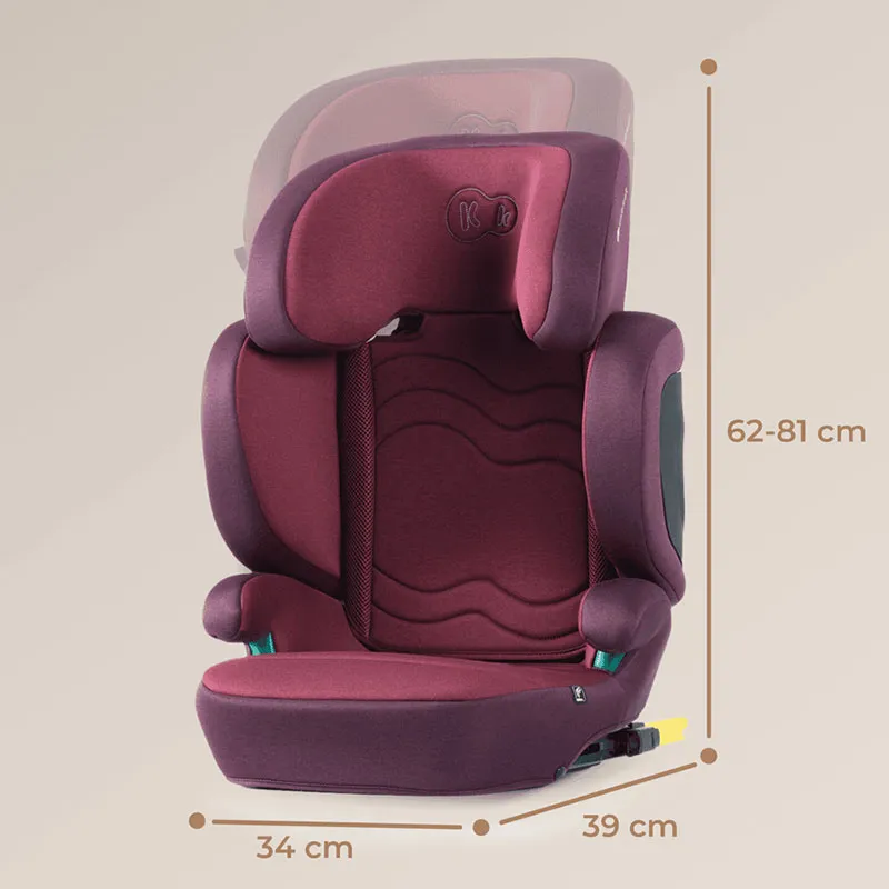Siège-auto XPAND 2 i-Size/Isofix 100-150cm - Cherry-6