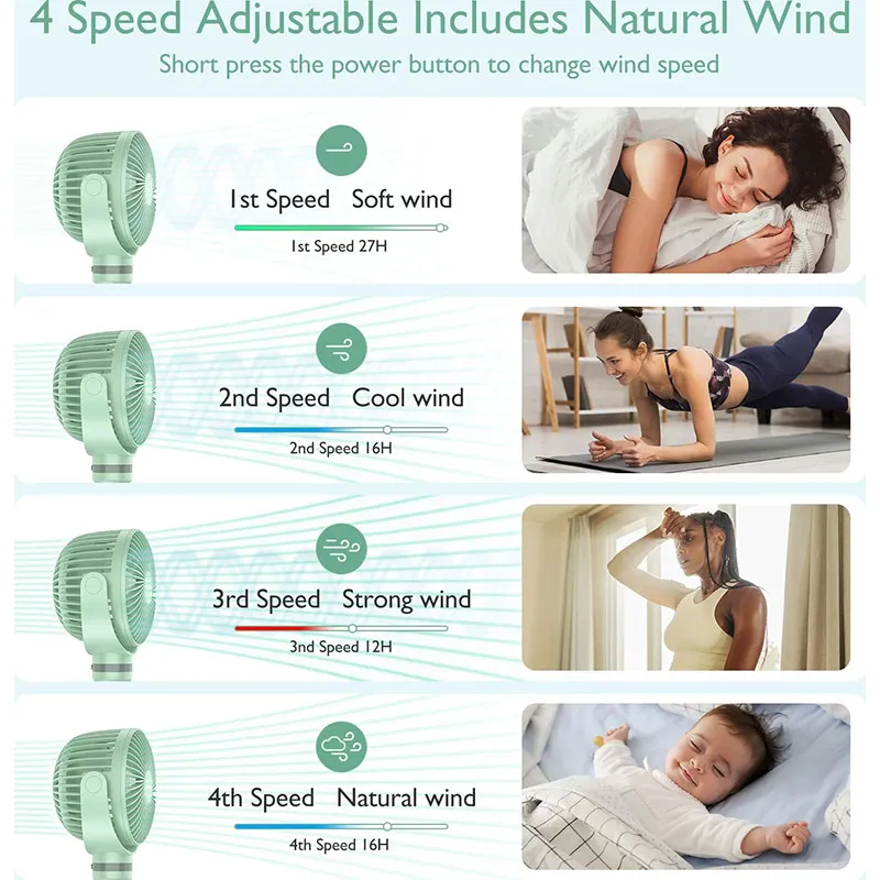 Ventilateur de poussette portable-2