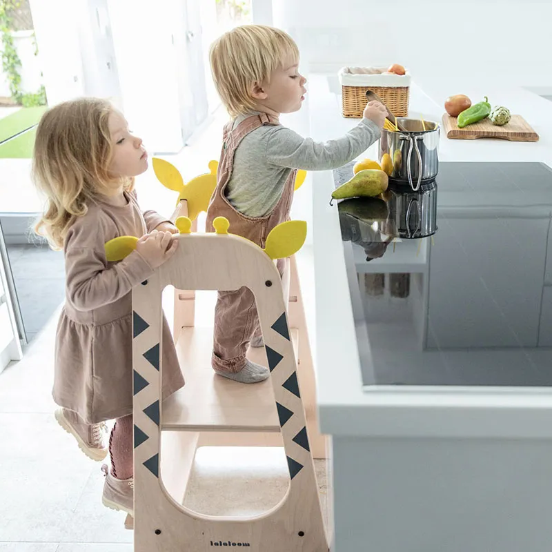 Tour d'observation Montessori Girafe - 12m+-1