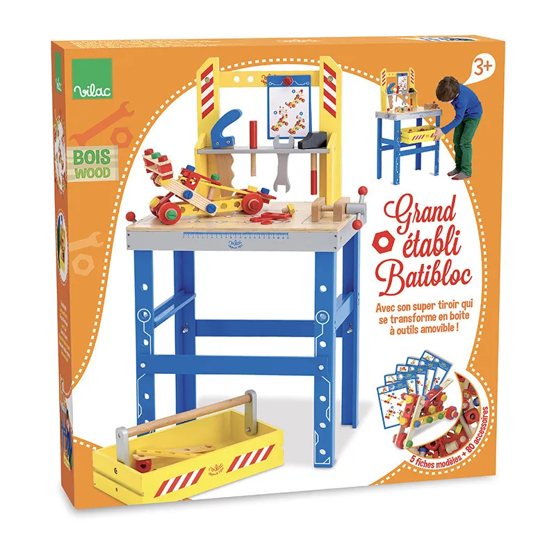 Grand établi Batibloc 87pcs - 36m+-9
