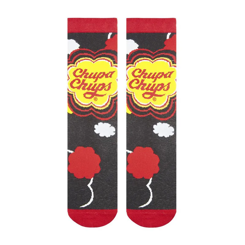 8 paires de Chaussettes Homme Chupa-Chups - Noir/Bleu/Rouge/Jaune-14