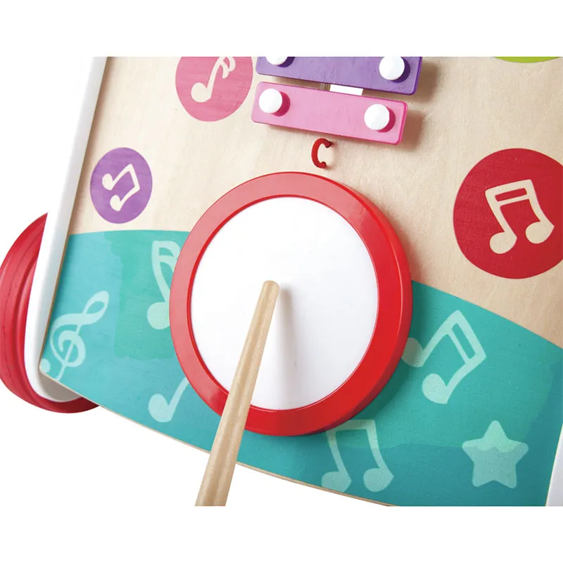 Trotteur musical en bois - 10m+-8